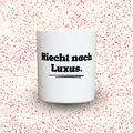 Duftkerze „Riecht nach Luxus.“ von Kerzen der Herzen, Sojawachs im Glas