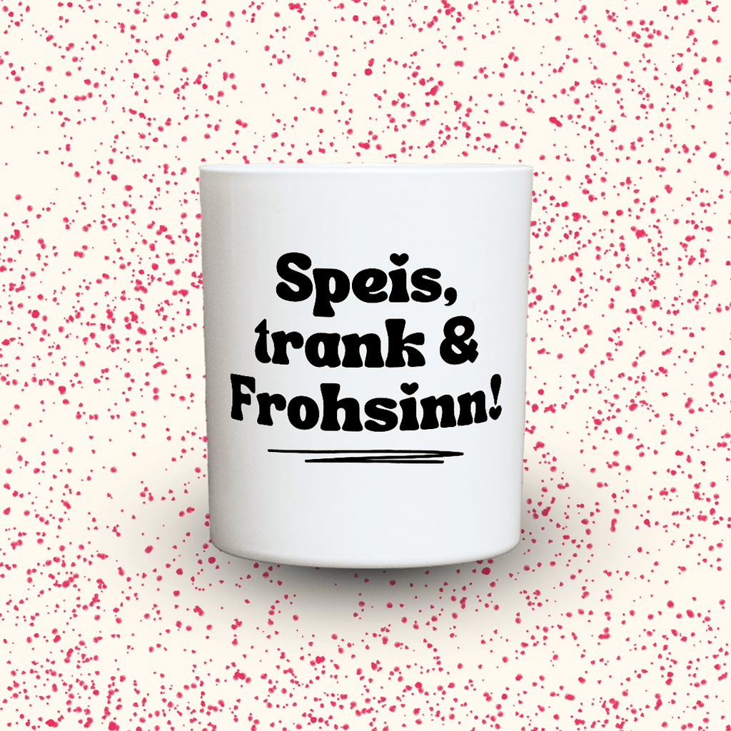 KDH  Duftkerze | Speis, Trank und Frohsinn!