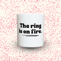 Duftkerze „The ring is on fire.“ von Kerzen der Herzen, Sojawachs im Glas
