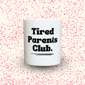 Duftkerze „Tired Parents Club.“ von Kerzen der Herzen, Sojawachs im Glas