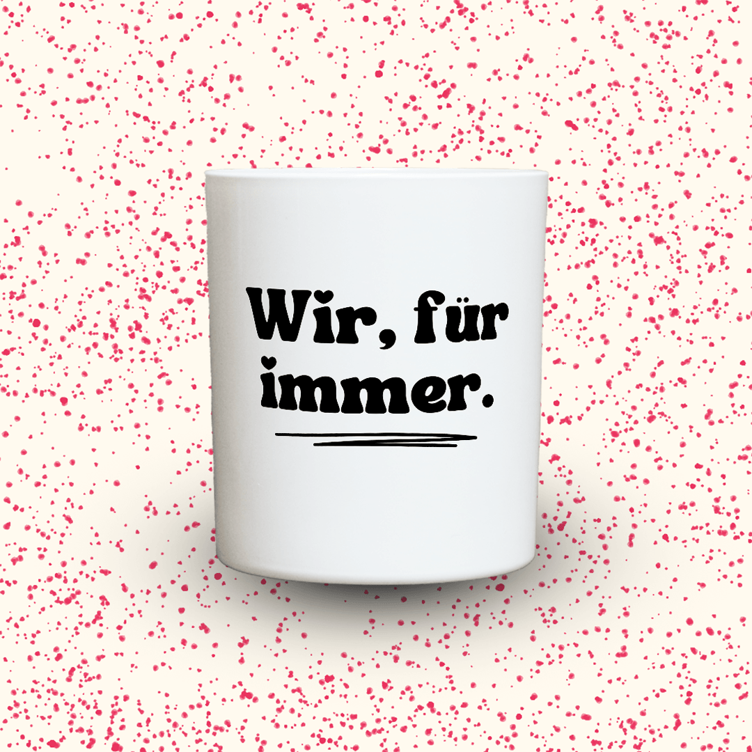 KDH  Duftkerze | Wir, für immer.