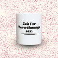 Duftkerze „Zeit für Versöhnungssex.“ von Kerzen der Herzen, Sojawachs im Glas