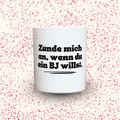 Duftkerze „Zünde mich an, wenn du ein BJ willst.“ von Kerzen der Herzen, Sojawachs im Glas