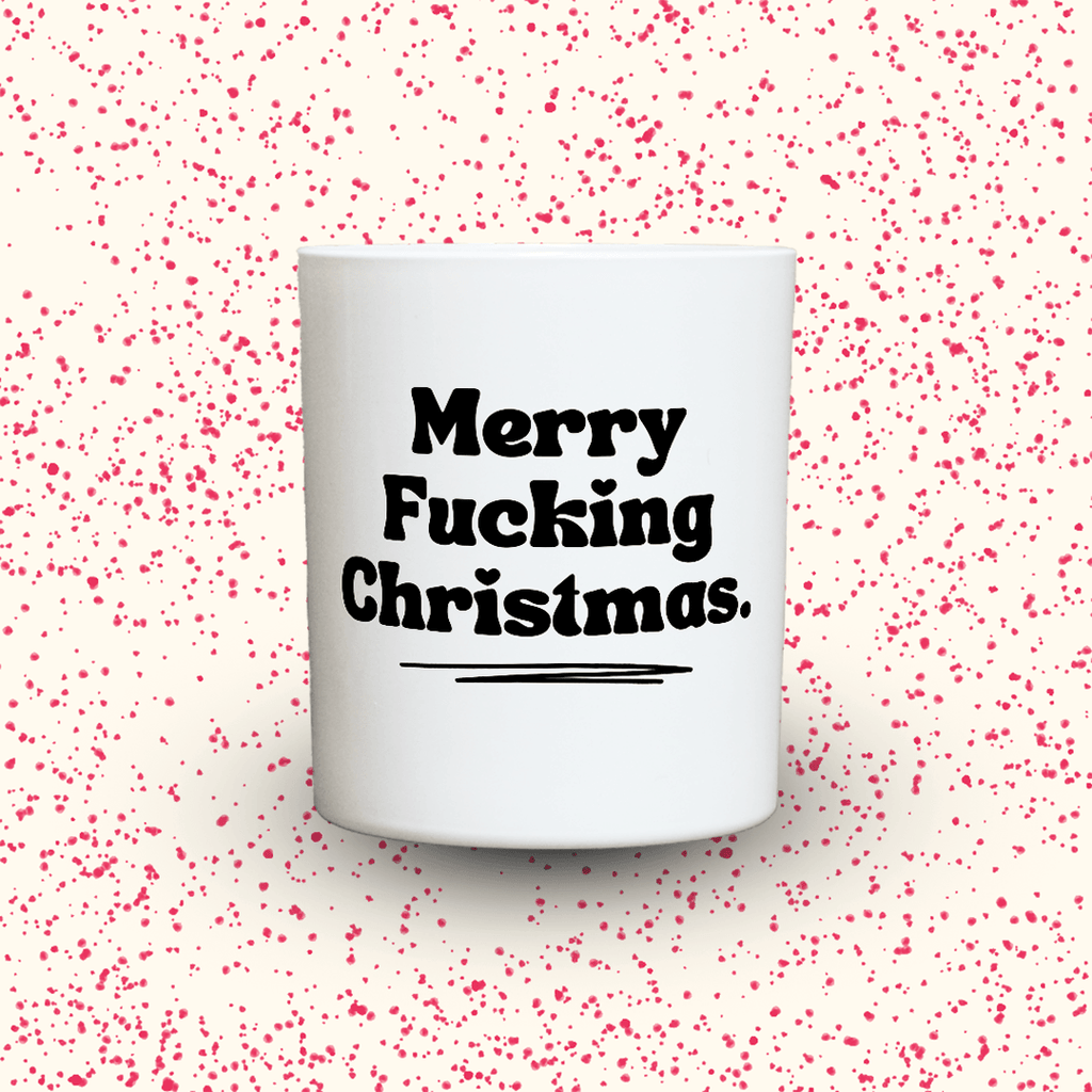 KDH  Duftkerze | Merry fucking christmas!