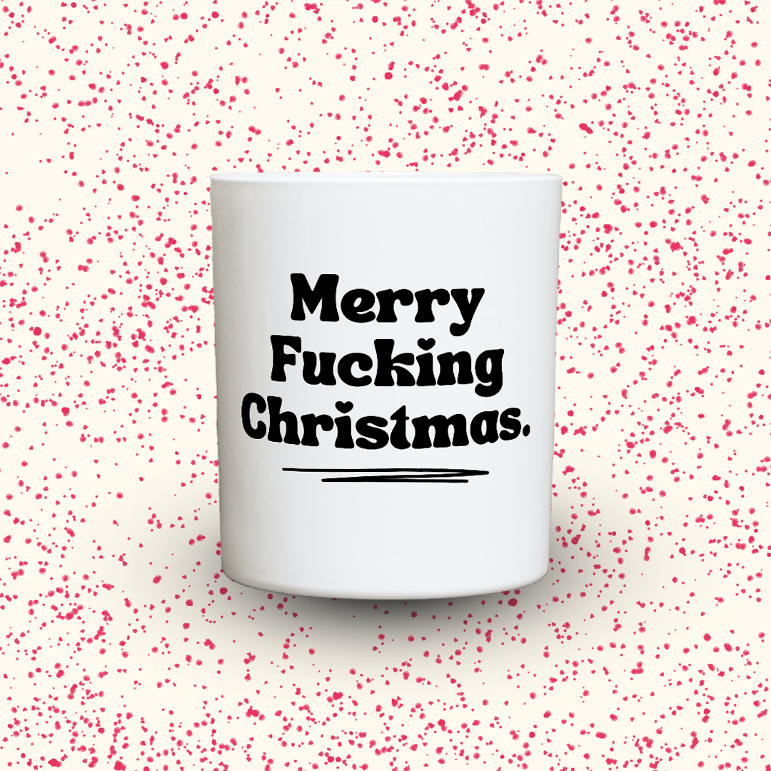 KDH  Duftkerze | Merry fucking christmas!