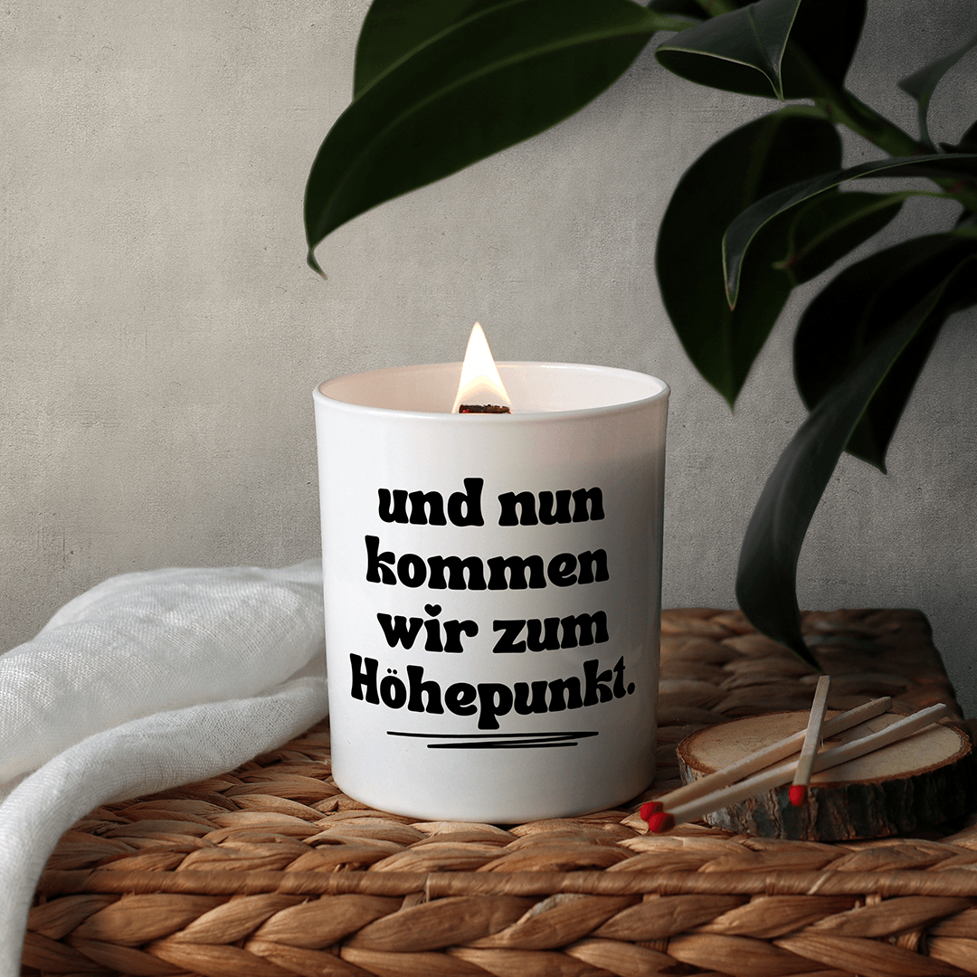 KDH  Duftkerze | Und nun kommen wir zum Höhepunkt.