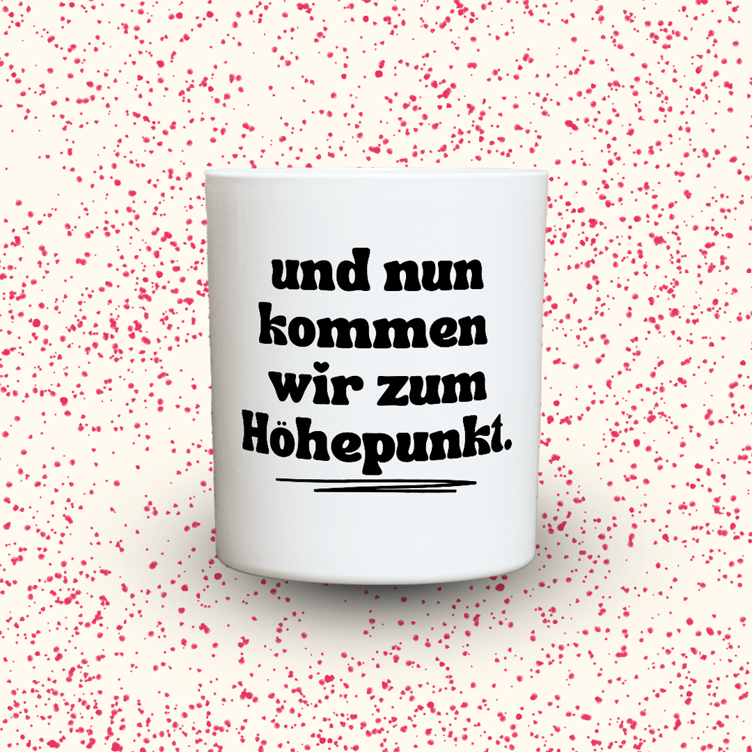 KDH  Duftkerze | Und nun kommen wir zum Höhepunkt.